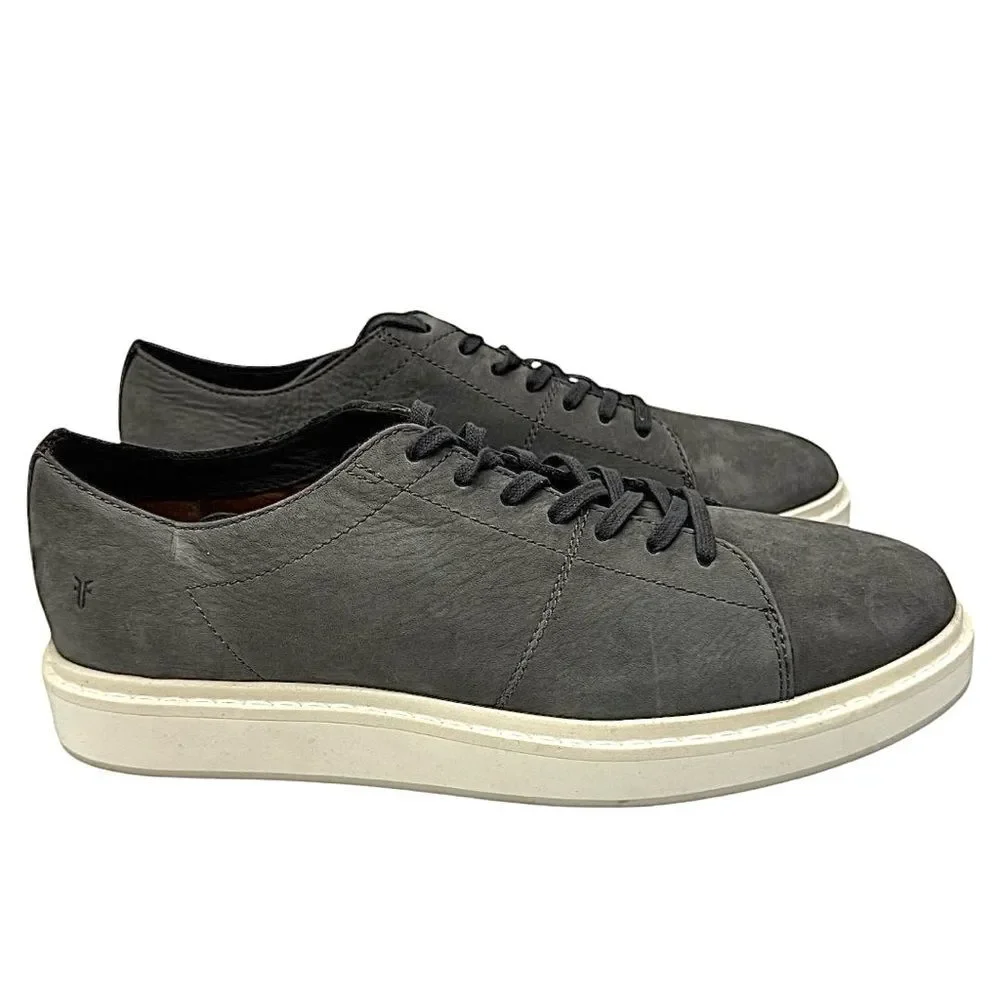 Frye Gates High Prints Gray Suede Low Top Sneakers Men’s Size 10M